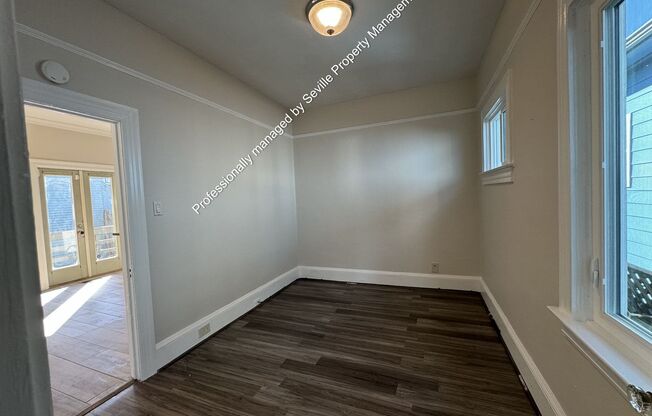 2 beds, 1 bath, $3,095