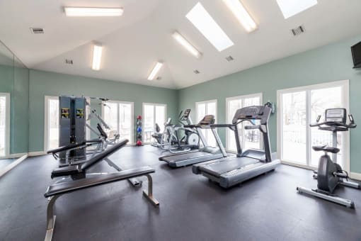 High-Tech Fitness Center at The Timbers, Richmond, Virginia