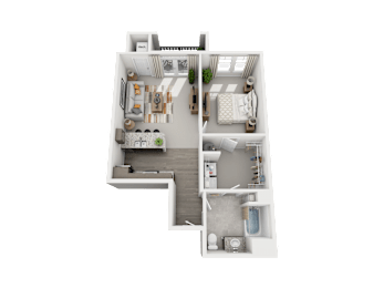 1 bed, 1 bath, 775 sqft, $1,337