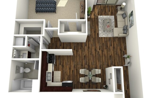 1 bed, 1 bath, 786 sqft, $1,830