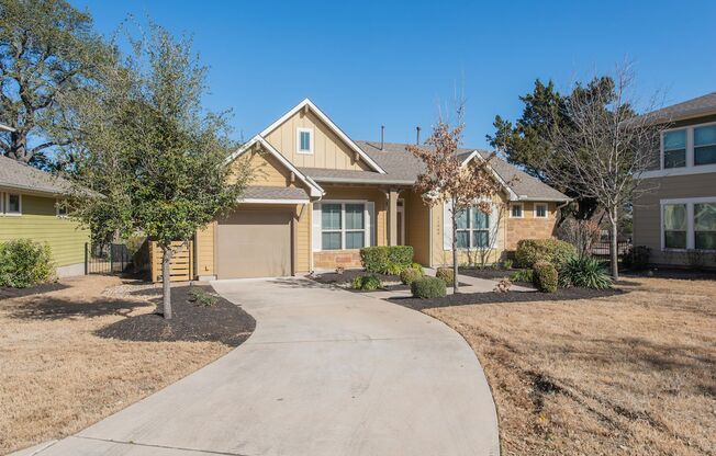Avery Ranch Home With Greenbelt View!