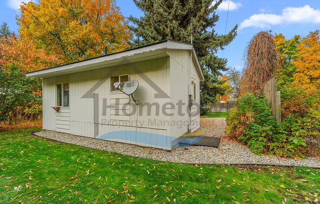 1 Bedroom 1 Bath Cottage Style Studio Home with Off Street Parking Available in Coeur d'Alene!