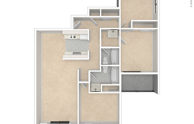 3 beds, 2 baths, 1,218 sqft, $2,502