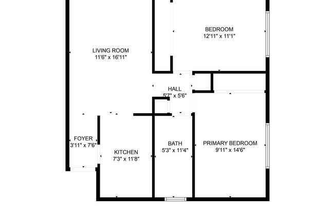 2 beds, 1 bath, 800 sqft, $2,150, Unit 01