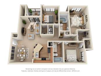 3 beds, 2 baths, 1,220 sqft, $1,790