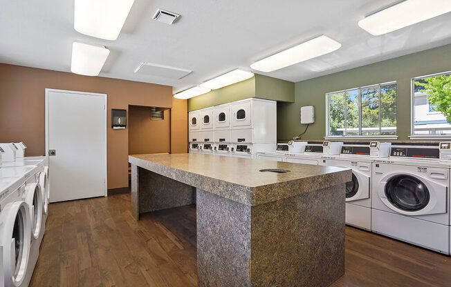 Laundry Room at Clayton Creek Apartments, Concord, CA, 94521