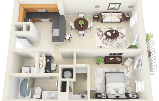 1 bed, 1 bath, 765 sqft, $1,176