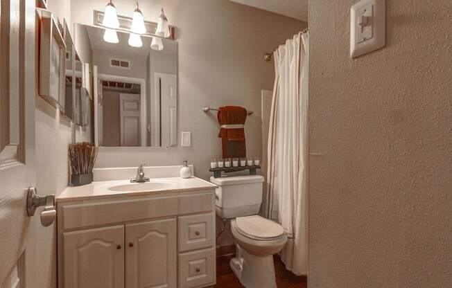 Bathroom at University Village Apartments, Colorado Springs