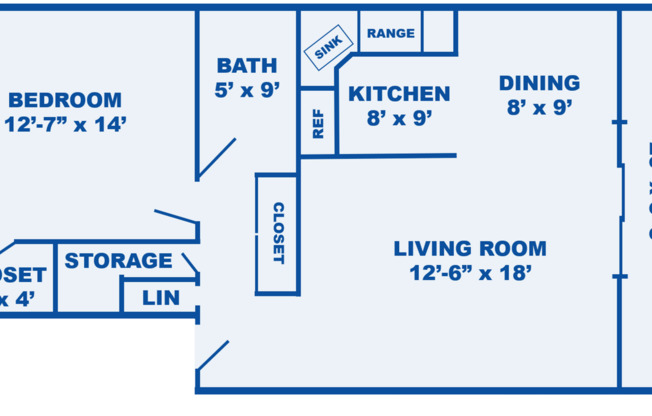 1 bed, 1 bath, 825 sqft, $1,595, Unit 149