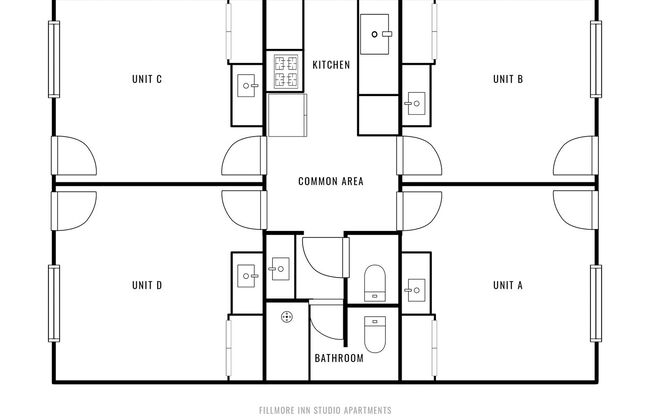 1 bed, 1 bath, 160 sqft, $695, Unit 2130 - 2D