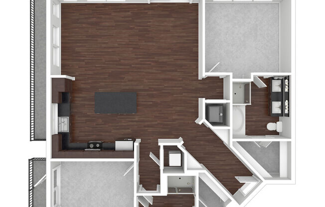 2 beds, 2 baths, 1,272 sqft, $2,275