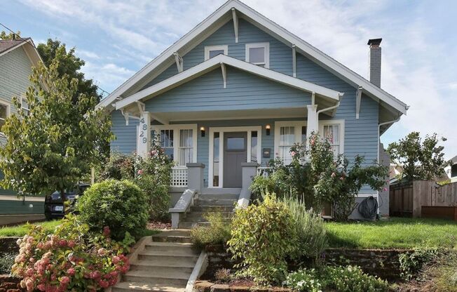 Classic NE Portland 5 BD Home with Original Character & Modern Updates