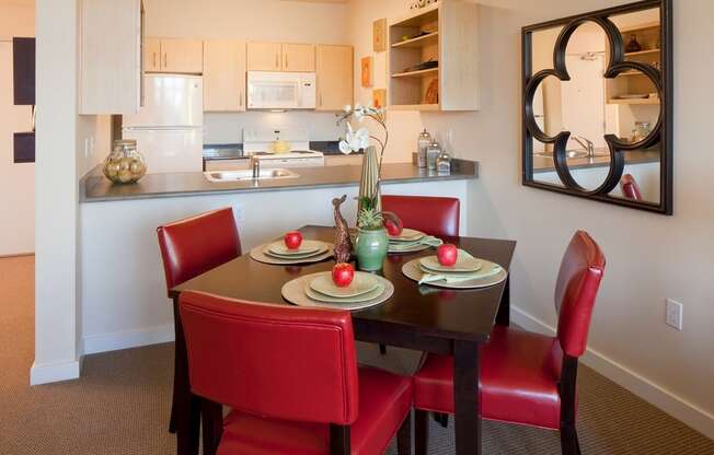 The Ramona Unit Dining Area