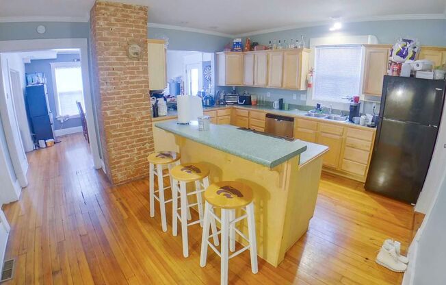 3D Tour Available - Huge House! Two Kitchens + Off-Street Parking + Washer & Dryer! Available August 1st!