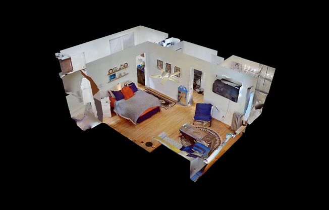 Studio, 1 bath, 560 sqft, $1,800, Unit 736 1S