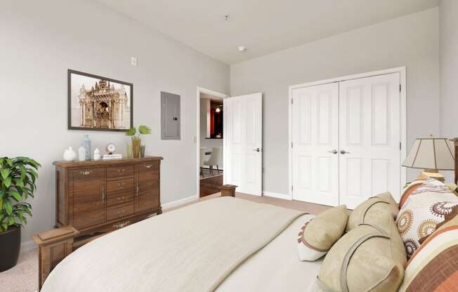 King Size Bedroom at Clayborne Apartments, Alexandria, 22314