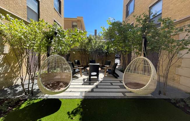 Wilson Court Courtyard Swings