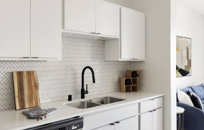 Beyond Woodbury Flat-panel Kitchen Cabinets