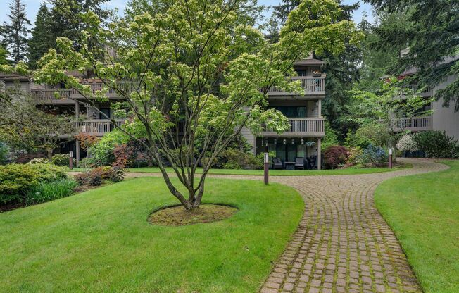 Huge, refreshed 2 bedroom-2 bath in Chambery Park, North Seattle w/a Pool!
