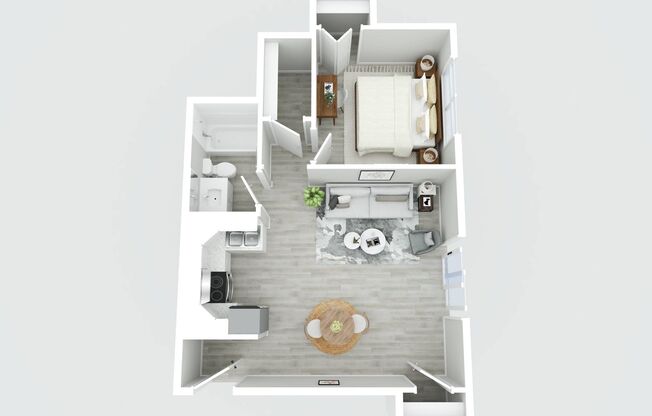 1 bed, 1 bath, 582 sqft, $999, Unit 2333-06