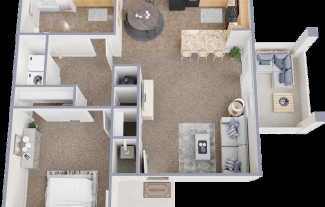 1 bed, 1 bath, 725 sqft, $1,695