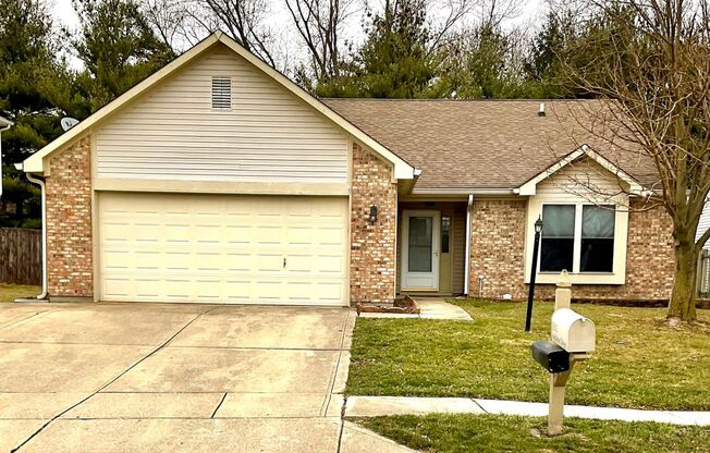 Move In Ready 3 BR Ranch in Brownsburg!