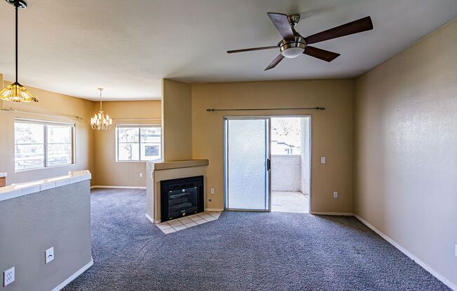 Upstairs condo in gated community