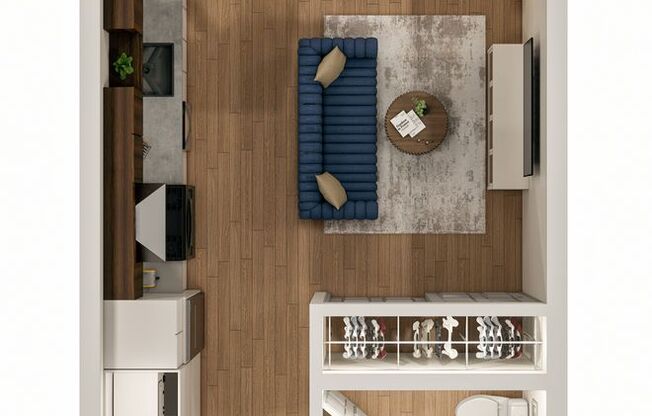 Studio, 1 bath, $2,470, Unit 507