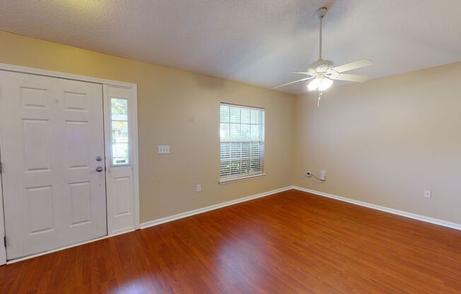 Nice home with beautiful laminate wood flooring!