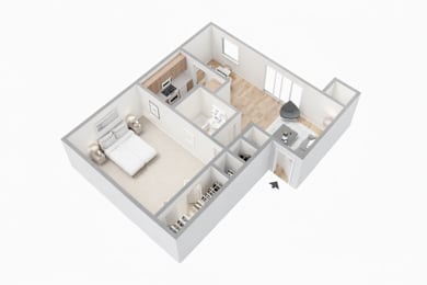 1 bed, 1 bath, 700 sqft, $955