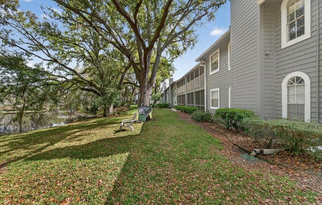 Lakeview corner condo in the desirable Raintree Village community! This 3-bedroom, 2-bath second-floor unit