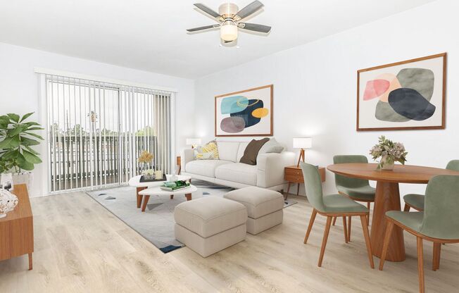 1 bed, 1 bath, 640 sqft, $1,500, Unit 104