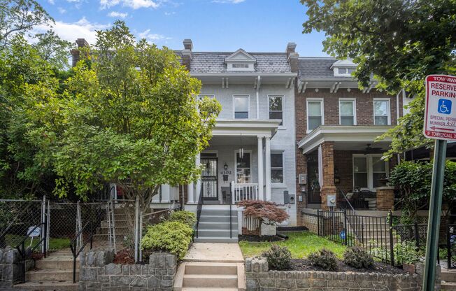 Available Now! Recently Renovated 4 Bedroom / 2.5 Bathroom Between Petworth and Fort Totten!