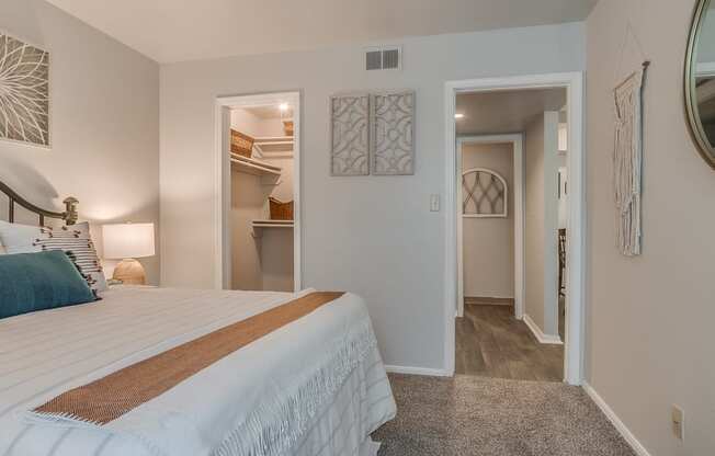 Bedroom Featuring Walk-In Closet