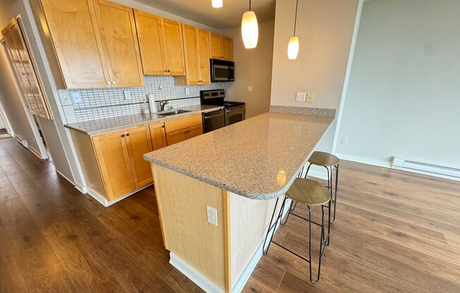 Open Concept Water View Condo - Stadium District