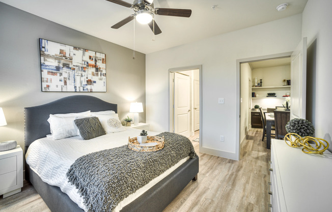 Accent walls in select homes