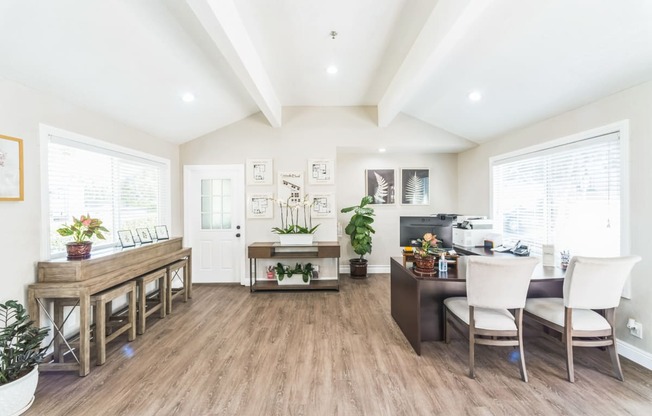 The Interior of the Leasing Office at Meadow Creek Apartments in San Marcos, CA