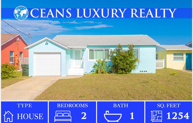 Coastal Charm ​with OCEAN VIEWS Meets Modern Comfort!