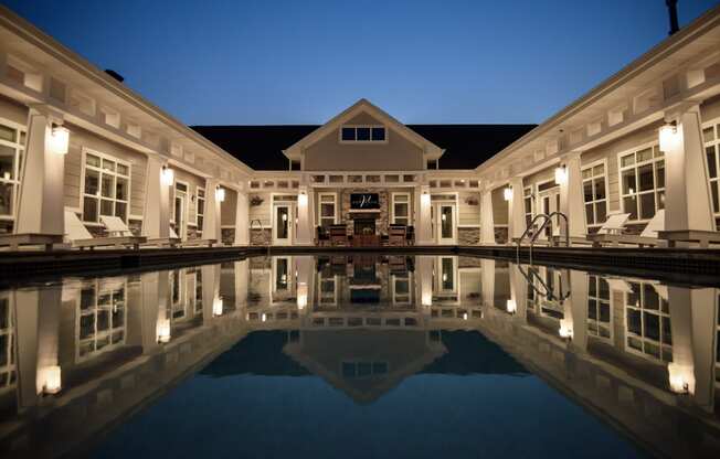 Clubhouse Overlooking The Pool Area