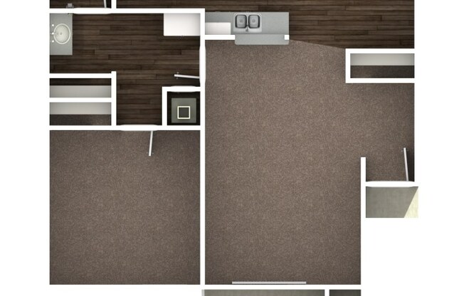 1 bed, 1 bath, 784 sqft, $2,430