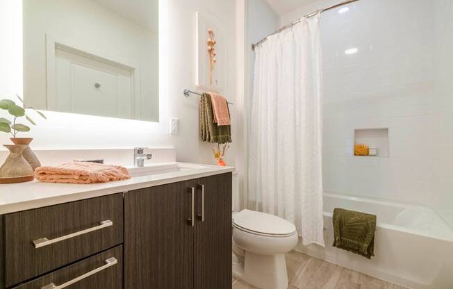 Bathroom With Bathtub at The Vale at the Parks, District of Columbia