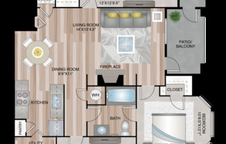 Partner-provided photo for $1626 unit