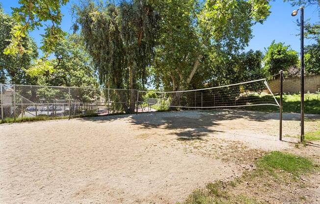 Volleyball Court at The Meadows at Westlake Village, Westlake Village, California