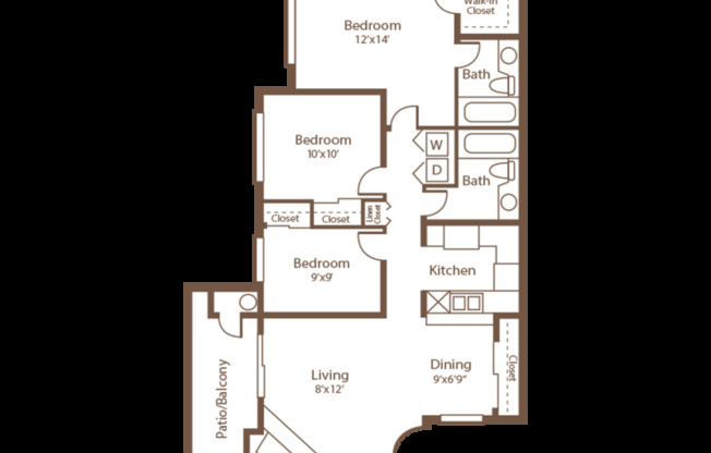 3 beds, 2 baths, 1,150 sqft, $2,175