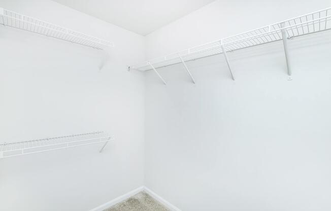 a room full of snow