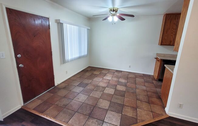 Downstairs 2 Bed 1 Bath with Carport and On-Site Laundry!