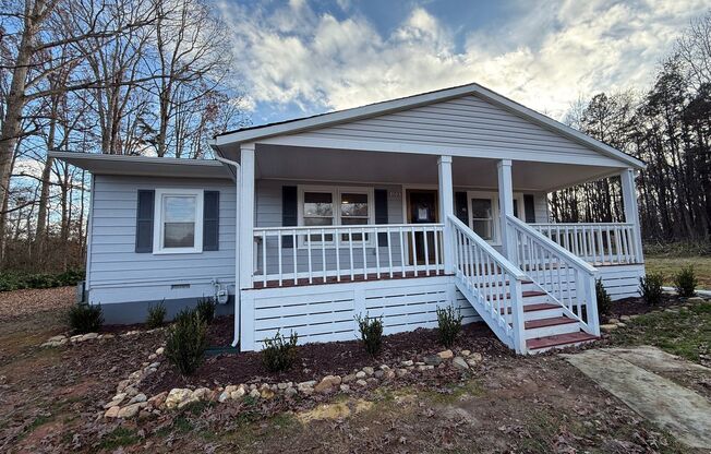 Renovated 3 bedroom 2 bathroom home with large yard