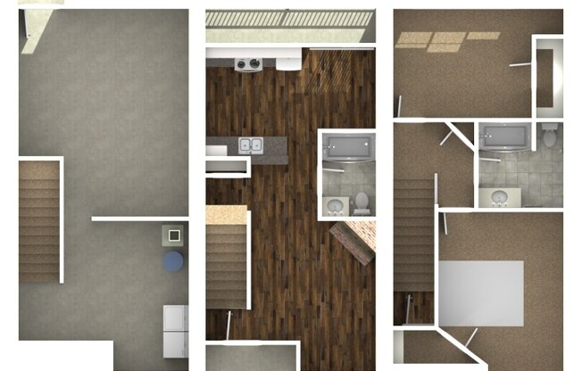 2 beds, 2 baths, 1,312 sqft, $1,785