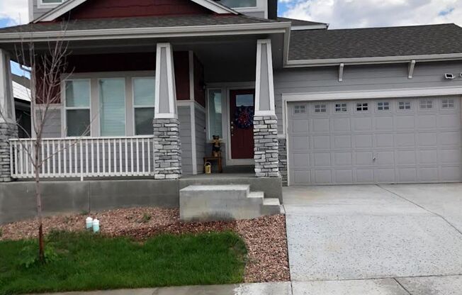 Beautiful 3 BD 2.5 BA Single Family Home, Built in 2019, Close to Downtown and Ft. Carson