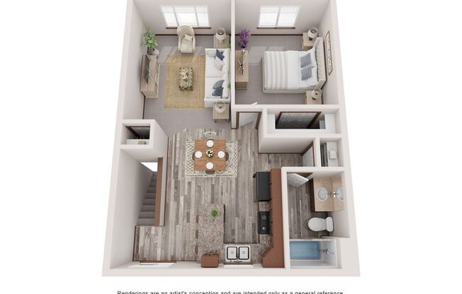 1 bed, 1 bath, 962 sqft, $1,155, Unit 4109-11